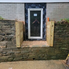 Egress Window Installation in Chevy Chase with Custom Window Well