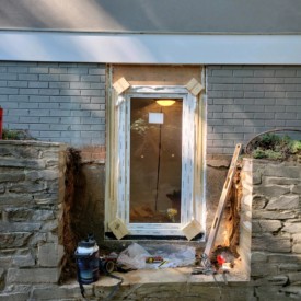 Egress Window Installation in Chevy Chase with Custom Window Well