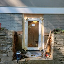 Egress Window Installation in Chevy Chase with Custom Window Well