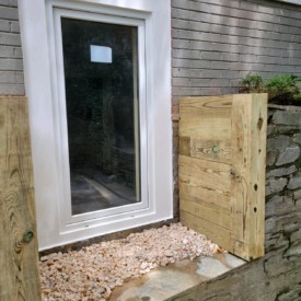 Egress Window Installation in Chevy Chase with Custom Window Well