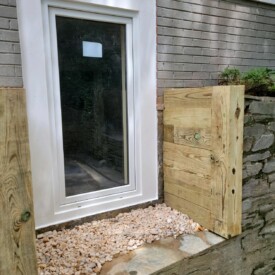 Egress Window Installation in Chevy Chase with Custom Window Well